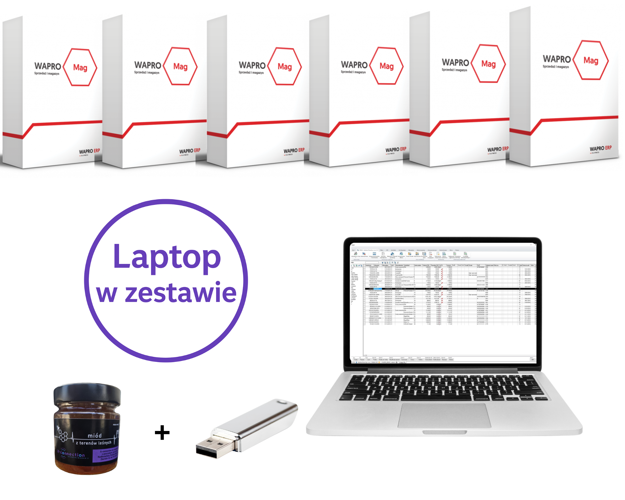 Zestawy WAPRO 365 z laptopem – dla biur rachunkowych i firm Lublin - zdjęcie 1