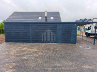 Garaż blaszany 8x5m + wiata 2m - 2x brama - okno - drzwi SO137 Jastrzębie-Zdrój - zdjęcie 4