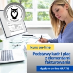 Podstawy kadr i płac z fakturowaniem kurs online