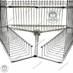 Wirnik 3 ramkowy nierdzewny do miodarki, Kosz do wirówki 3 plastrowej Jaśliska - zdjęcie 9