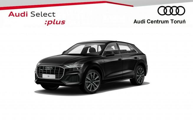 Audi Q8 S line_Pneumatyka_Kamera_PamięćFotela_CarPlay_Alcantara_FV23% Toruń - zdjęcie 1