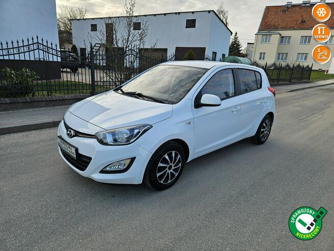 Hyundai i20 Opłacony Zdrowy  Zadbany  z Klimatyzacją po Serwisie 1 WŁ Kisielice - zdjęcie 1