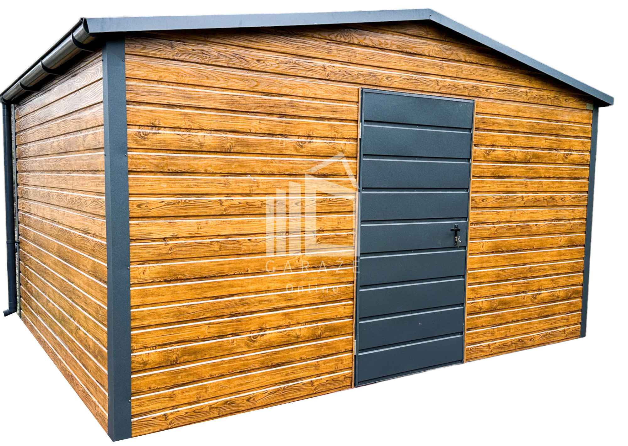Domek Ogrodowy  Schowek Garaż 4x3 drewnopodobny Rynny dwuspadowy ID441 Elbląg - zdjęcie 1