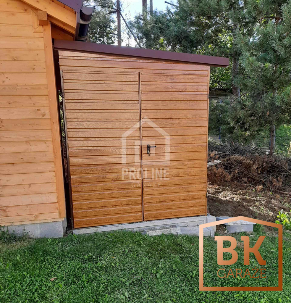 Schowek - Domek Ogrodowy 3x2m - Brama Dwuskrzydłowa dach w bok PLG103 Grudziądz - zdjęcie 2