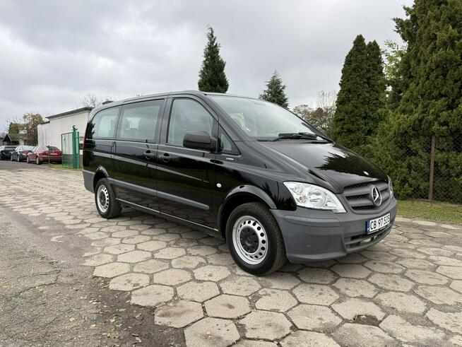 Mercedes Vito 8 osobowy Skórzana tapicerka Poznań - zdjęcie 4