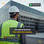 Kierownik Budowy / Kierowniczka Budowy