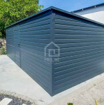 Schowek Domek Ogrodowy 6x3m Drzwi - Antracyt - dach spad w tył PLG159 Elbląg - zdjęcie 3