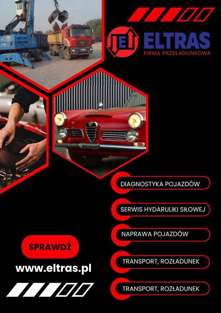 AUTONAPRAWA BADANIA TECHNICZNE WYNAJEM MASZYN ELTRAS BIAŁYSTOK Białystok - zdjęcie 1