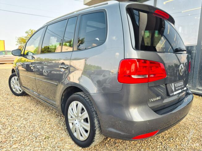 VW TOURAN 2.0 TDI 140km panorama NAVI 7 foteli SERWIS bezwypadek 2014 Tychy - zdjęcie 7