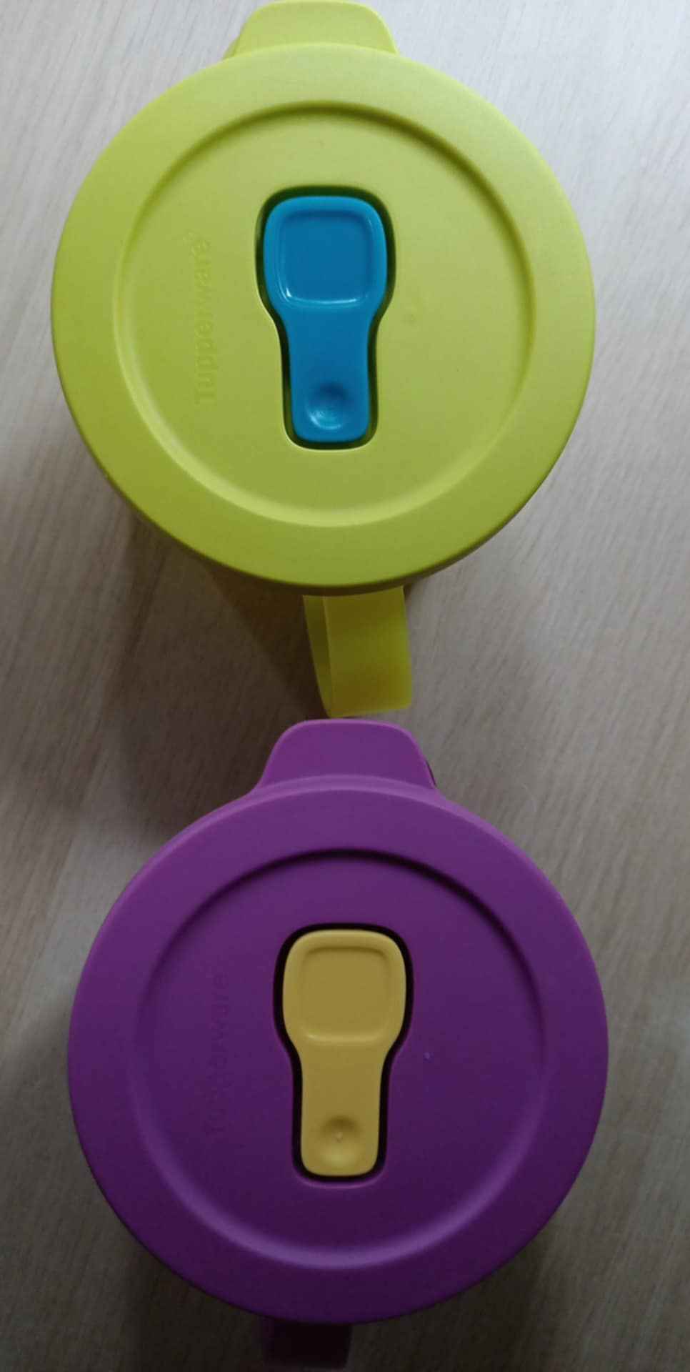 UŻYWANE Tupperware Cristallo 2szt kubek / pojemnik do mikrofali Śródmieście - zdjęcie 3
