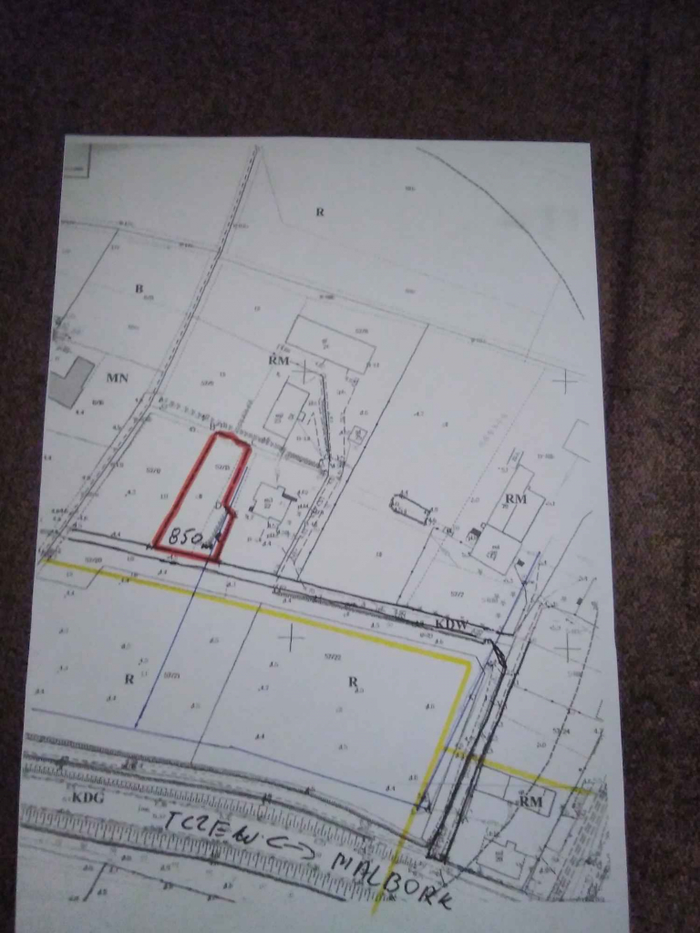 Działka budowlana 850m Malbork Malbork - zdjęcie 1