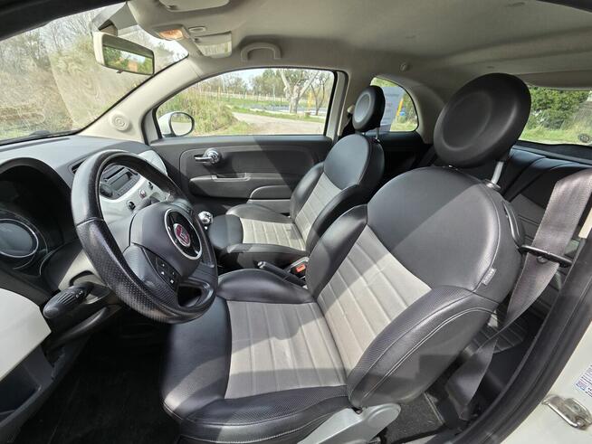 Fiat 500 1.4 100 KM – 2008 r. – biały Wrocław - zdjęcie 2