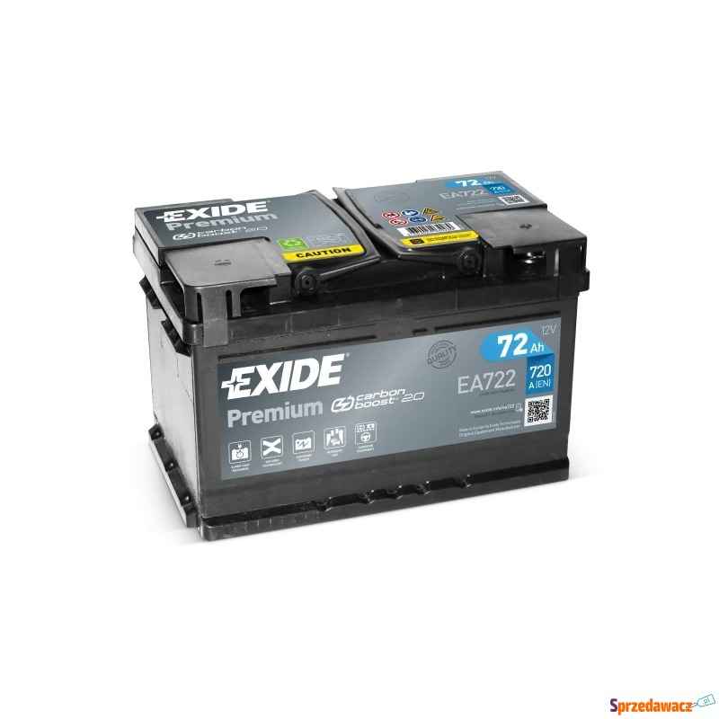 Akumulator 72Ah 720A Exide Premium EA722 P+ Legnica - zdjęcie 1