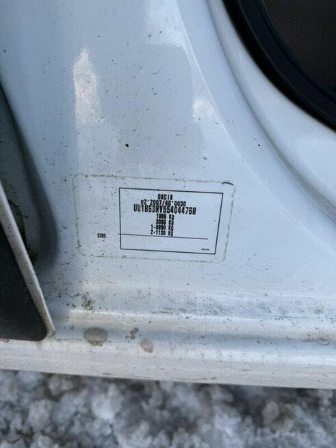 DACIA Dokker 2015 r. WH0609A od syndyka Warszawa - zdjęcie 12