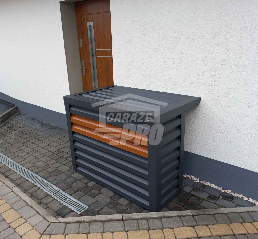 Osłona klimatyzatora - pompy ciepła 90x60x100 cm antracyt GP304 Gdynia - zdjęcie 5