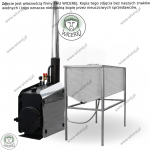 Wzmocniona 0,8mm Topiarka Parowa do Wosku (25/30 ramek) z Generatorem Jaśliska - zdjęcie 6