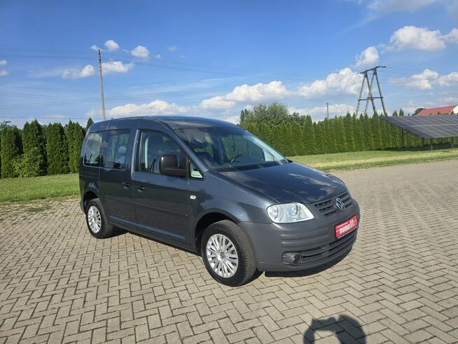 Volkswagen Caddy 1,9tdi 5 Osób.Klimatyzcja.Centralka.Hak.Halogeny Kutno - zdjęcie 2