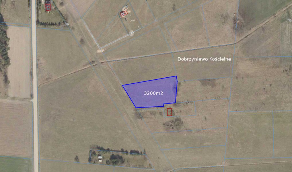 Działka 3200m2 pod zabudowę jednorodzinną Dobrzyniewo Kościelne - zdjęcie 4