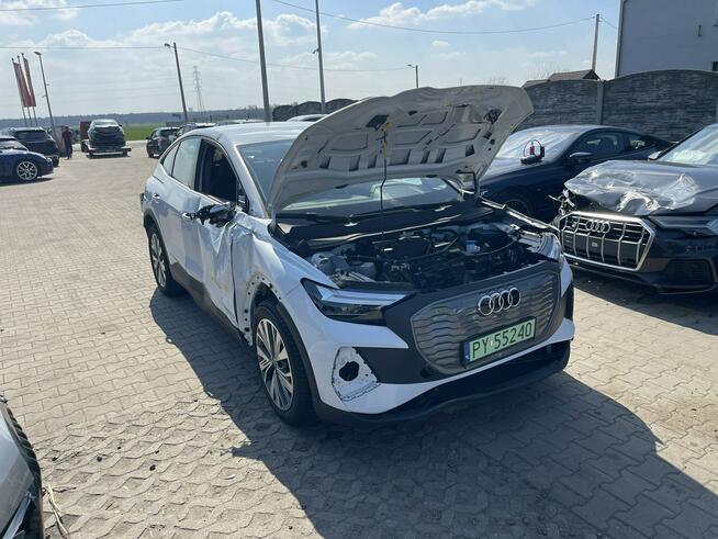 Audi Q4 e-tron Salon PL Elektryk Automat Podgrzewanie Pakrtonik Gliwice - zdjęcie 3