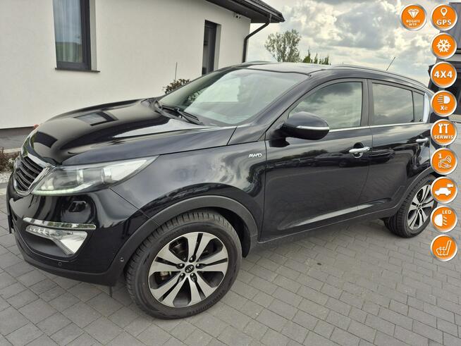 Kia Sportage 2.0 crd AUTOMAT 4X4 kamera led NOWE OPONY Drelów - zdjęcie 1