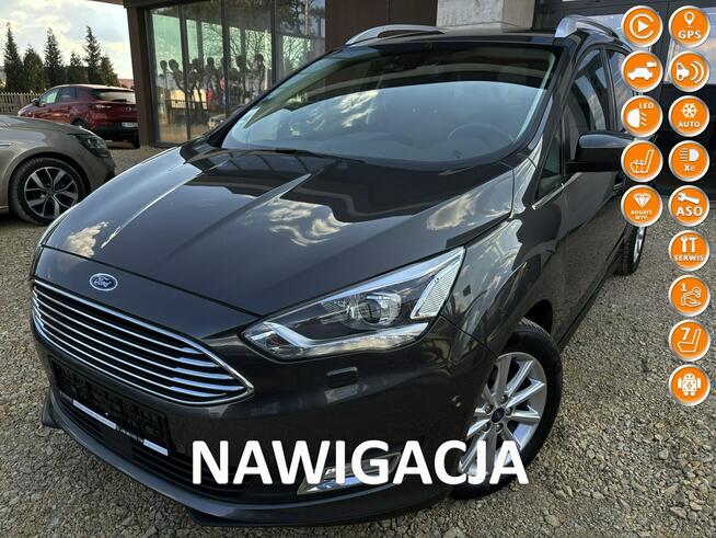 Grand C-max 1.5 Titanium 150km kamera BI-XENON asystent NAVI serw 2020 Tychy - zdjęcie 1