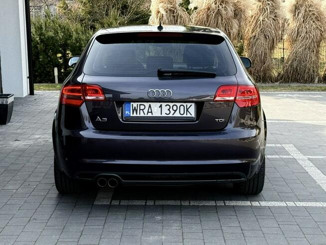 Audi A3 2.0Tdi 170KM Dsg S-line Navi Xenon Led Bose Łopatki Alcantara Radom - zdjęcie 6