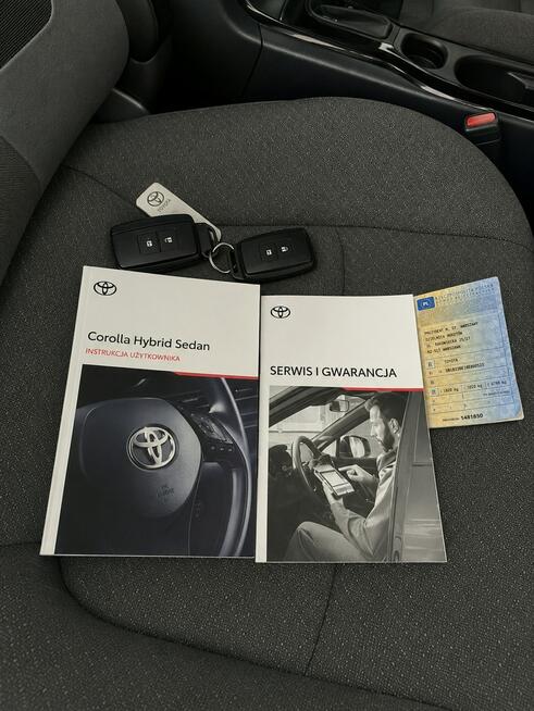 Toyota Corolla 23r + Salon Polska 1.8 HYBRID  1wł  Bezwypadkowy Białystok - zdjęcie 11