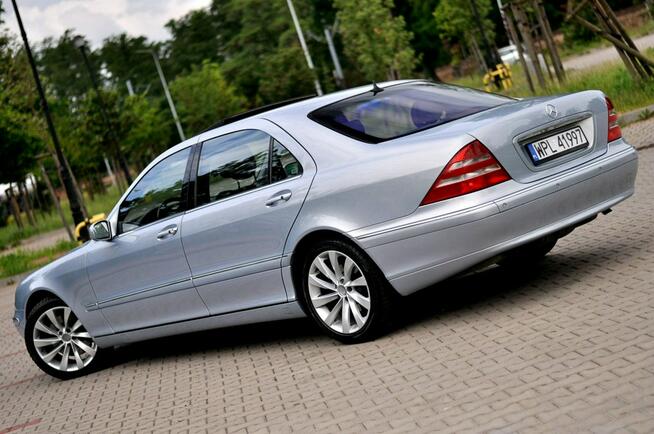 Mercedes S 500 _5.0 300KM_LPG_Long_Full Opcja_Masaże_Dociągi_ Płock - zdjęcie 4