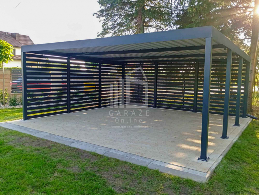 CarPort PREMIUM wiata samochodowa 6x6  dodatkowa zabudowa ID1035 Gniezno - zdjęcie 2