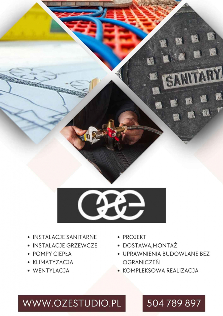 INSTALACJE C.O. SANITARNE WYKONANIE OZE STUDIO PROJEKT BIAŁYSTOK Białystok - zdjęcie 1
