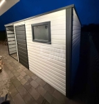 Schowek domek ogrodowy 2,5x2 m + wiata 2x2 m  drzwi okno dach GP747 Ostrowiec Świętokrzyski - zdjęcie 2