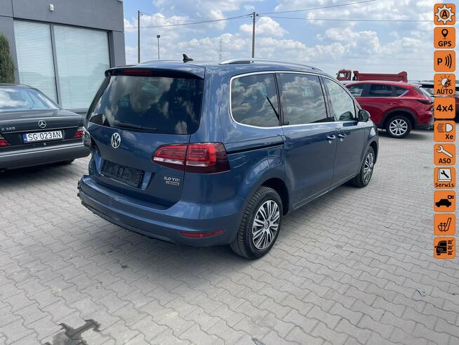 Volkswagen Sharan Highline DSG Navi Kamera 4Motion 184KM Gliwice - zdjęcie 1