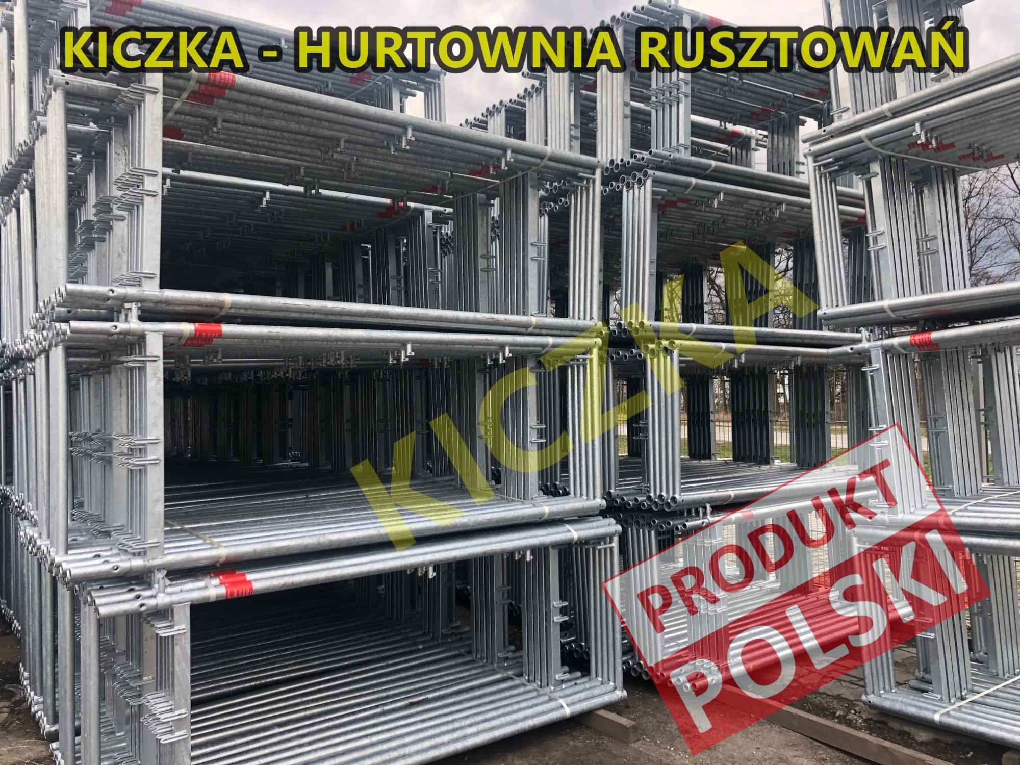 RUSZTOWANIA Typ BAUMANN Rusztowanie Ramowe Elewacyjne HURTOWNIA ~200m2 Ursus - zdjęcie 7