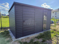 Schowek Domek 3,5x2m  drzwi okno rynna dach TS1140 Bydgoszcz - zdjęcie 5
