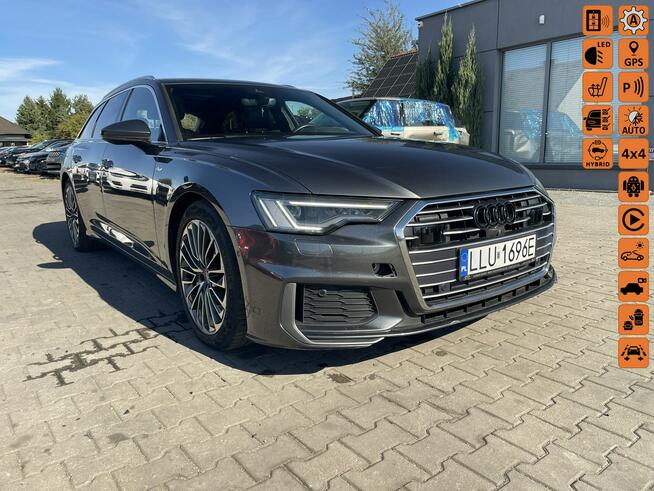 Audi A6 EU_55TFSI Plug-IN Avant S-line Quattro Kamery360 Skóra 367KM Gliwice - zdjęcie 1