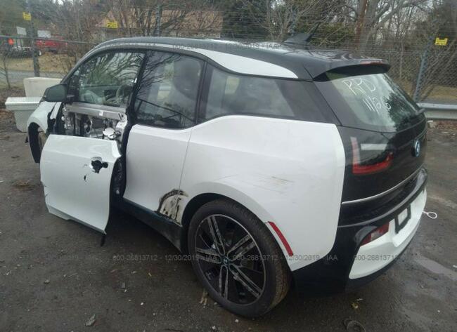 BMW i3 2019, REX, 120 Ah, uszkodzony bok Warszawa - zdjęcie 3