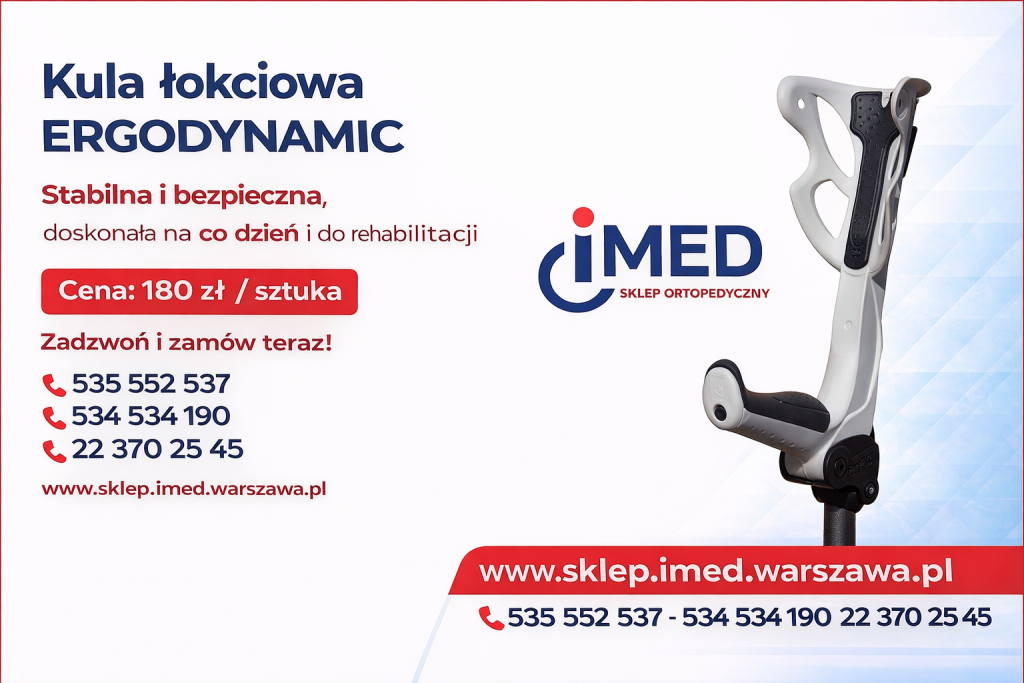 Kula łokciowa ERGODYNAMIC – stabilna i bezpieczna Bemowo - zdjęcie 1