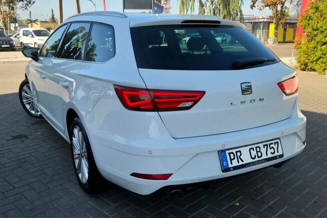 Seat Leon 2.0 TDI 150KM DSG Xcellence ACC Kamera LED Super Stan Import Łęczyca - zdjęcie 11