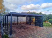 CarPort PREMIUM - wiata samochodowa 6x5  dodatkowa zabudowa ID1153 Lubartów - zdjęcie 5