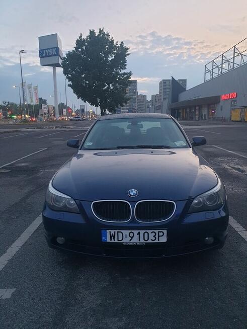 Sprzedam bmw e60 525i 192KM niebieski Bielany - zdjęcie 6