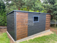 Schowek - Domek ogrodowy 4x2m wiata 1m okno  dach  GP622 Olsztyn - zdjęcie 4