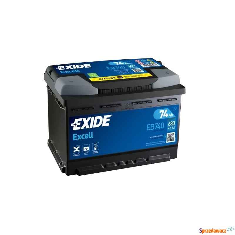 Akumulator 74Ah 680A Exide Excell EN Legnica - zdjęcie 1