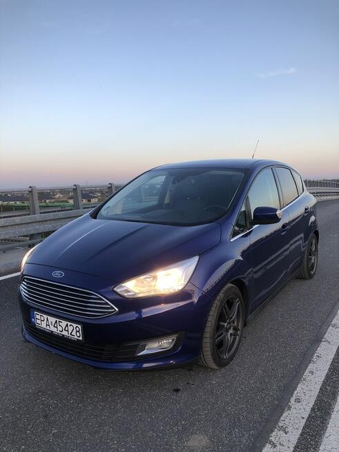 Ford C-Max 2.0 diesel 150 ps 2015r klima, skóra, alu-koła Pabianice - zdjęcie 5