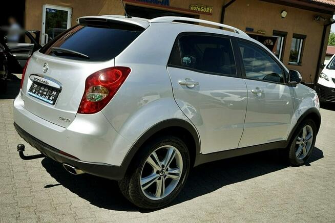 SsangYong Korando 2,0i Klima, alu R18, skóra, 150KM, 2013r. Płock - zdjęcie 7