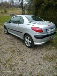 Peugeot 206CC bez korozji tylko 212tys km Gotowy do jazdy Głogoczów - zdjęcie 2
