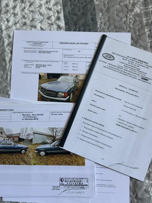 Sprzedam Mercedesa Benz SEC 420 Kutno - zdjęcie 7