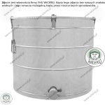 PREMIUM Odstojnik do miodu 150L z ZATRZASKAMI nierdzewny kwasoodporny Jaśliska - zdjęcie 5