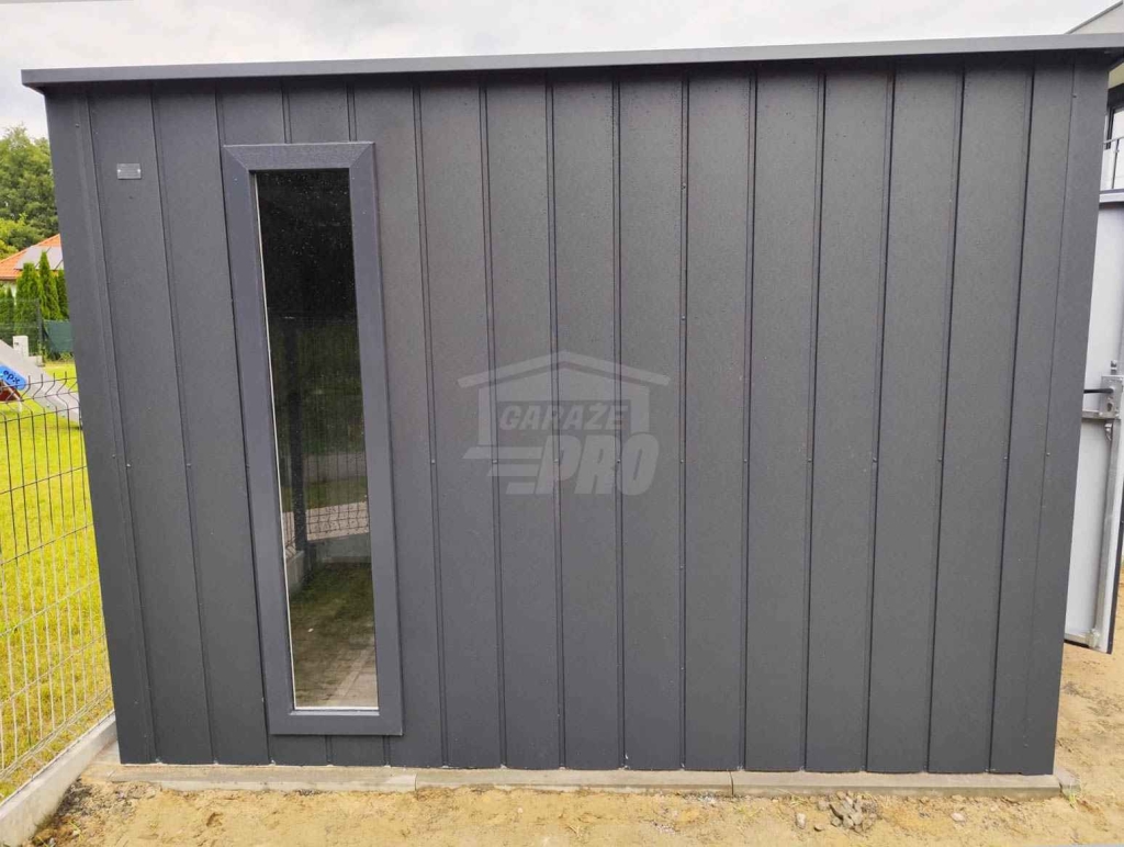 Schowek - domek ogrodowy 3x2m - drzwi - okno  dach rynna  GP700 Ełk - zdjęcie 6