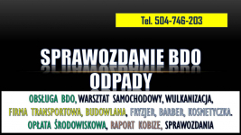 Sprawozdanie BDO dla firmy budowlanej, cennik, t.504746203. remontowej Psie Pole - zdjęcie 3