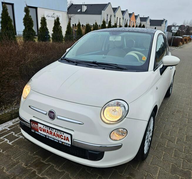 Fiat 500 1.2i Rata od400zł Panorama DachZadbany Śrem - zdjęcie 4